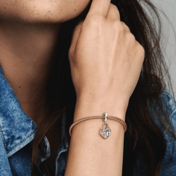 Charm Pendente Lucchetto "Together Always"  - 780087C01 - Pandora