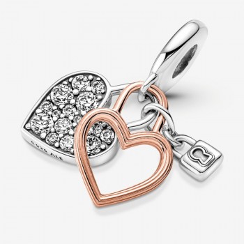 Charm Pendente Lucchetto "Together Always"  - 780087C01 - Pandora