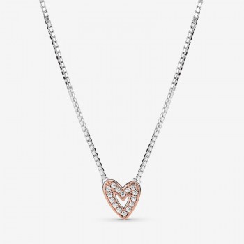 Collana Cuore Asimmetrico