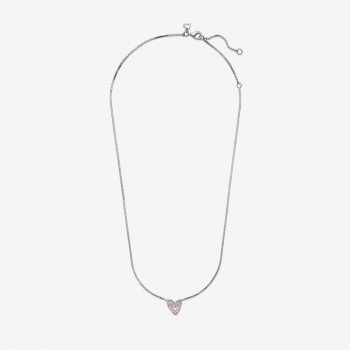 Collana Cuore Asimmetrico-380089C01