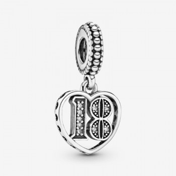 Charm pendente 18° compleanno