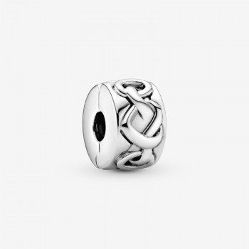 Clip Cuori intrecciati - 798035