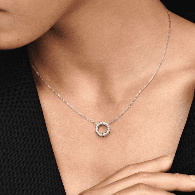 Collana Cerchio Piccolo-397436CZ