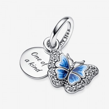 Charm Pendente Farfalla Blu  - 790757C01