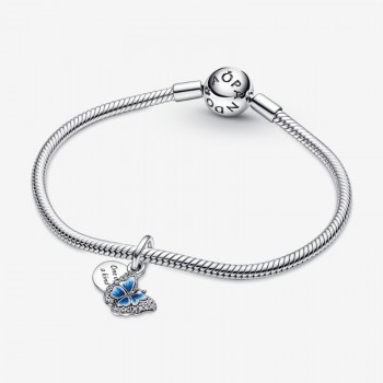 Charm Pendente Farfalla Blu  - 790757C01