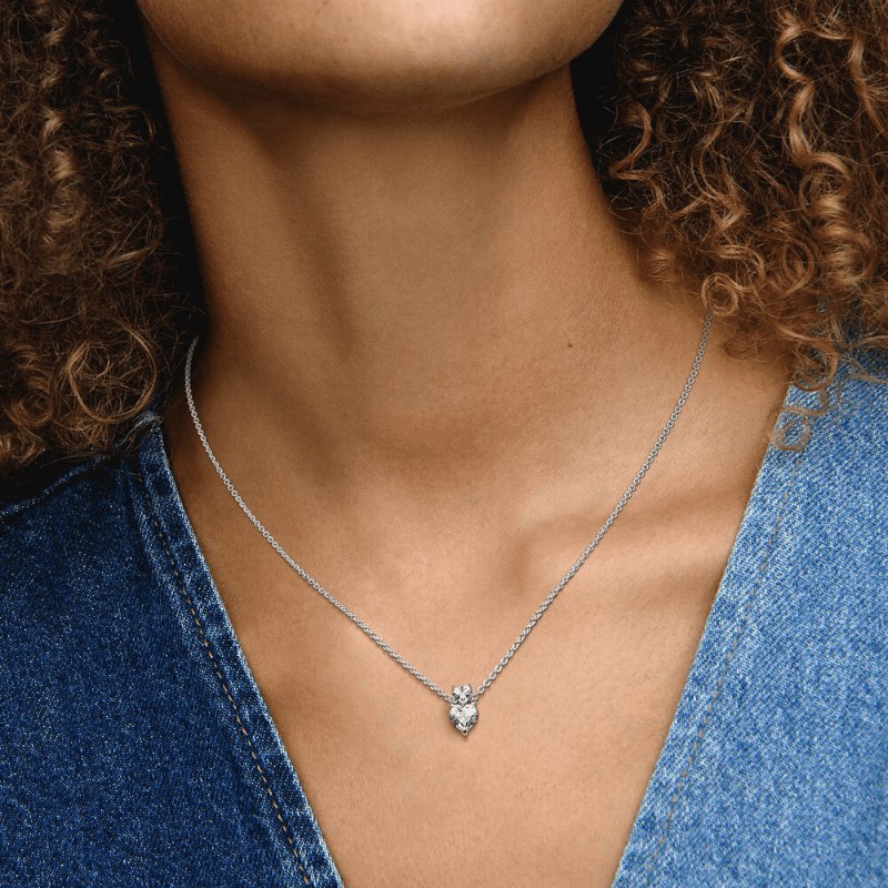 Collana Due Cuori-391229C01