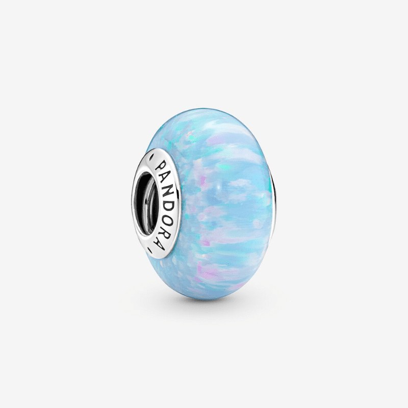 Charm Opale Oceano Blu - 791691C01 Charm Opale Oceano Blu - 791691C01