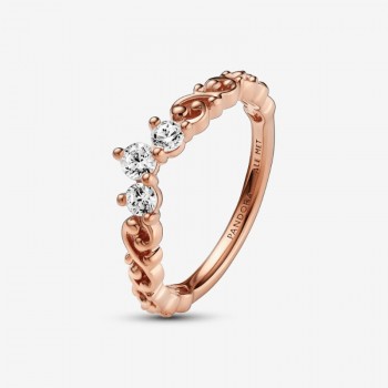 Anello Tiara Orientale Oro...