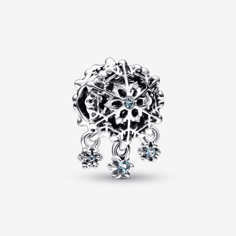 Charm Fiocco di Neve Ghiacciato - 792367C01 Charm Fiocco di Neve Ghiacciato - 792367C01