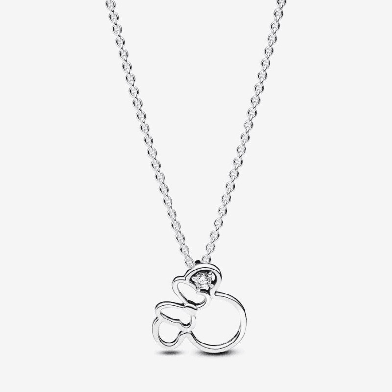 Disney, Collana Sagoma Minnie Mouse - 393187C01-45 Disney, Collana Sagoma Minnie Mouse - 393187C01-45