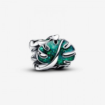Charm Foglia di Monstera Glitterata - 793332C01