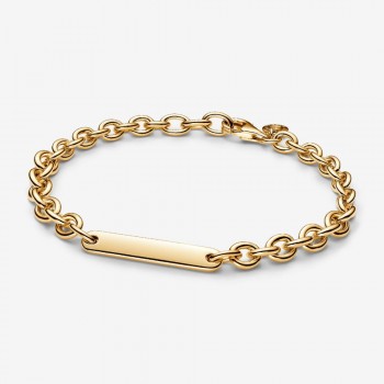 Pandora - Bracciale a Catena da Incidere - Dorato - 569523C00