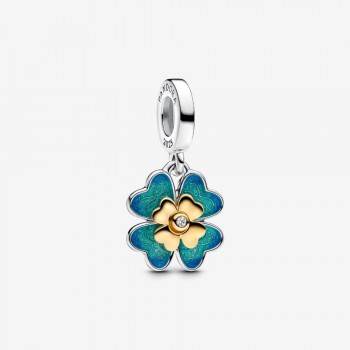 Pandora - Charm Pendente Quadrifoglio Girevole - 763624C01