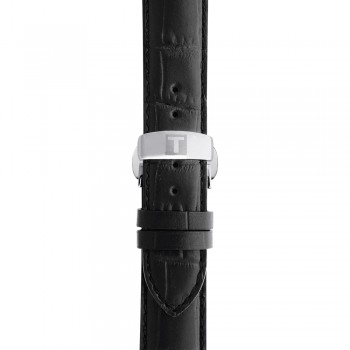 Tissot - Le Locle Powermatic 80 - orologio - pelle nera - automatico - uomo - T0064071603300