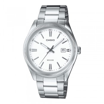 Casio analogico - uomo- MTP- MTP-1302PD-7A1V - bianco