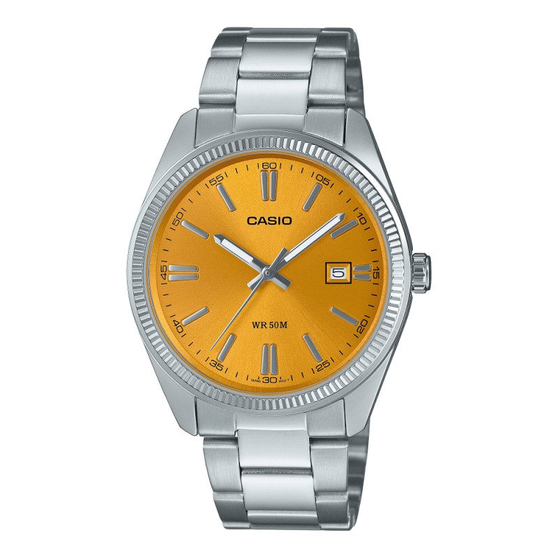 Casio analogico - uomo- MTP- MTP-1302PD-9AV - giallo Casio analogico - uomo- MTP- MTP-1302PD-9AV - giallo