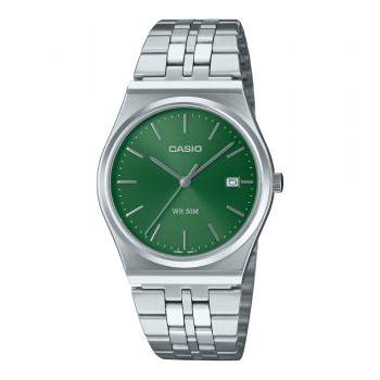 Casio analogico - uomo- MTP- MTP-B145D-3AV- verde - donna