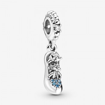 Disney, Charm pendente Scarpetta di Cristallo di Cenerentola - 799192C01 - Pandora