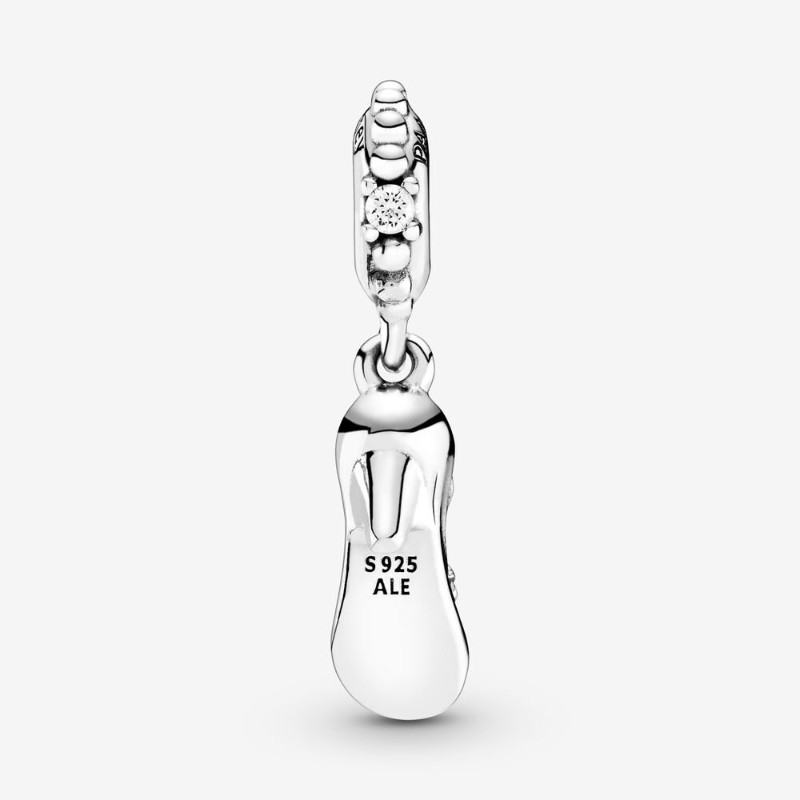 Disney, Charm pendente Scarpetta di Cristallo di Cenerentola - 799192C01 - Pandora