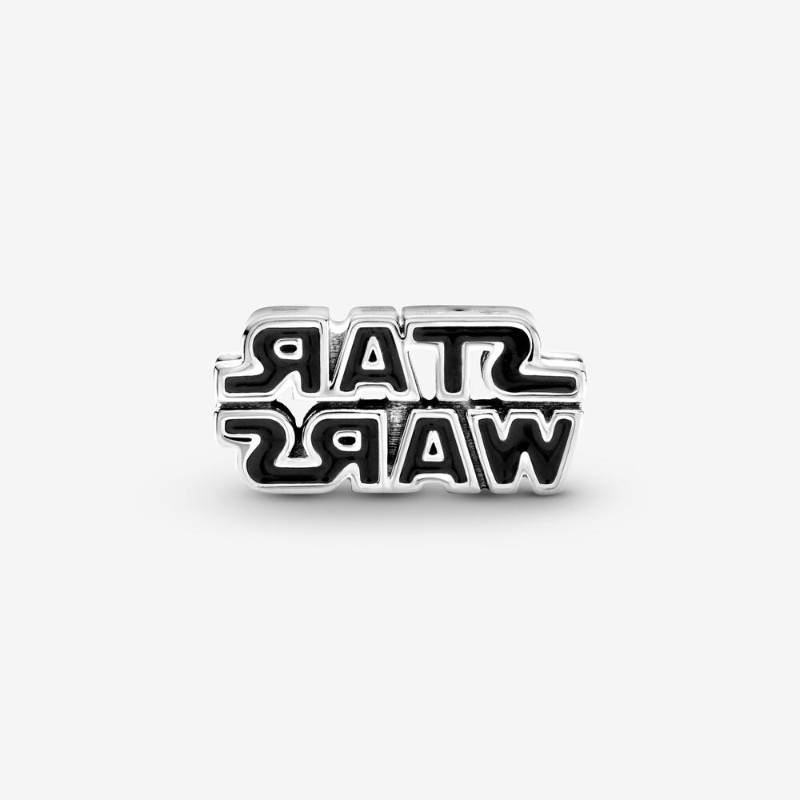 Star Wars, charm in Argento con logo in 3D -  799246C01 - Pandora