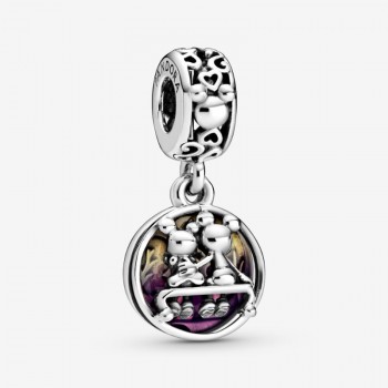 Disney, Charm pendente Mickey Mouse e Minnie per sempre felici e contenti - 798866C01