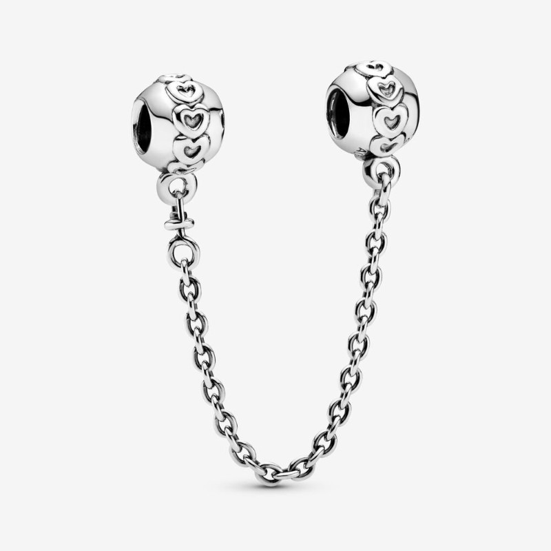 Catena di sicurezza Fascia di cuori - 791088 - pandora Catena di sicurezza Fascia di cuori - 791088 - pandora