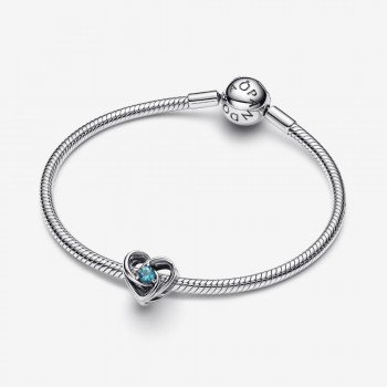 Charm Cuore Eterno Blu - 793744C01 - pandora - unicef