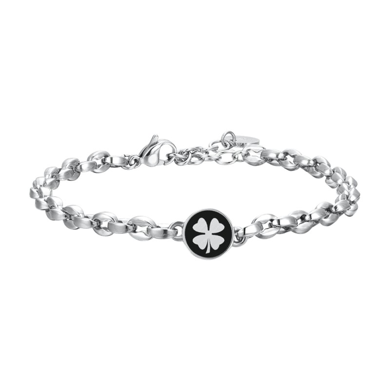 Luca-barra-bracciale-quadrifoglio-Ba1825-uomo Luca-barra-bracciale-quadrifoglio-Ba1825-uomo