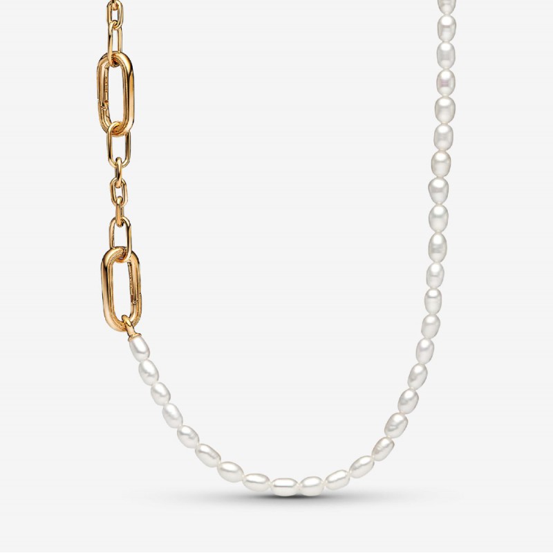 Collana-Maglia-Link-Slim-con-Perle-362302C01 Collana-Maglia-Link-Slim-con-Perle-362302C01