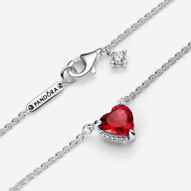 Collana Cuore Rosso-392542C01