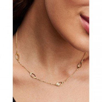 Collana Ovali Linea Sinuosa...