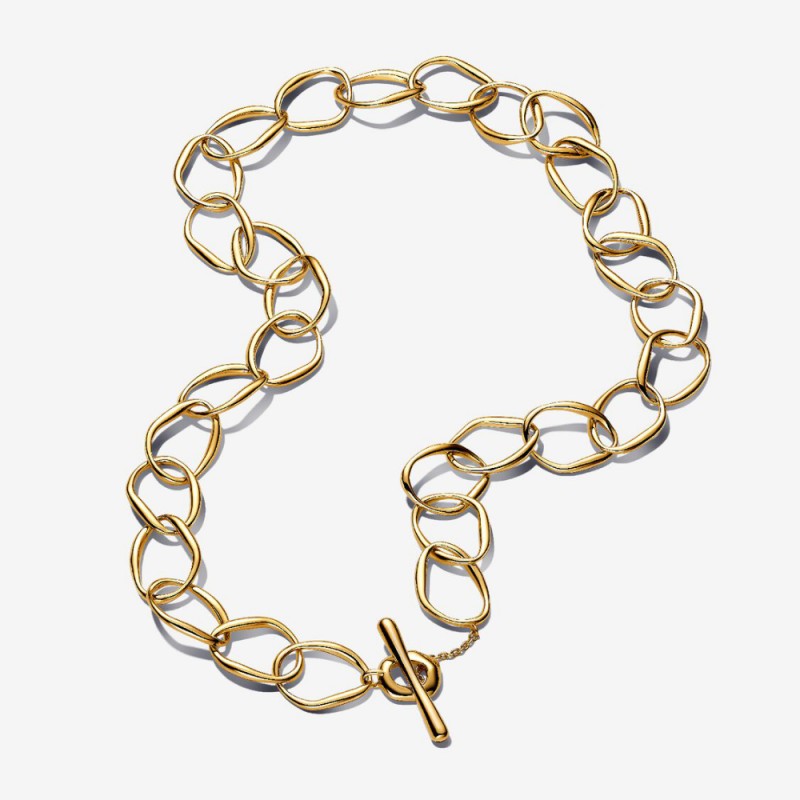 Collana Maglia Linea Sinuosa-363881C00 Collana Maglia Linea Sinuosa-363881C00
