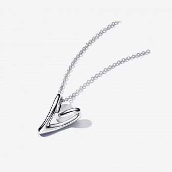 Collana Cuore Linea Sinuosa-393272C00