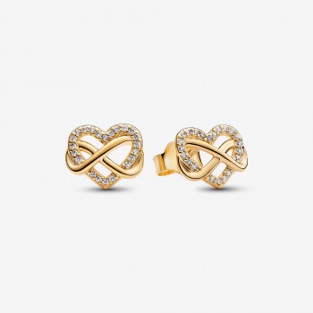 Orecchini Cuore Infinito Pietre Luminose-262667C01