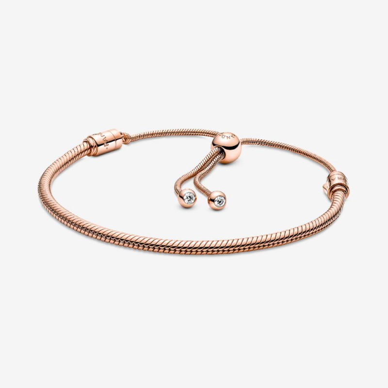 Bracciale Moments con Chiusura Scorrevole-589652C01 Bracciale Moments con Chiusura Scorrevole-589652C01