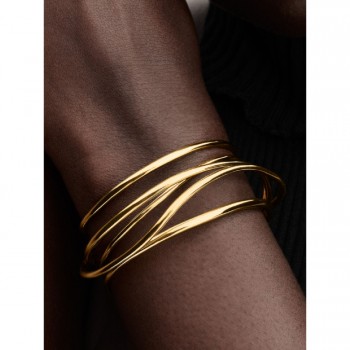 Bracciale Aperto Linea Sinuosa