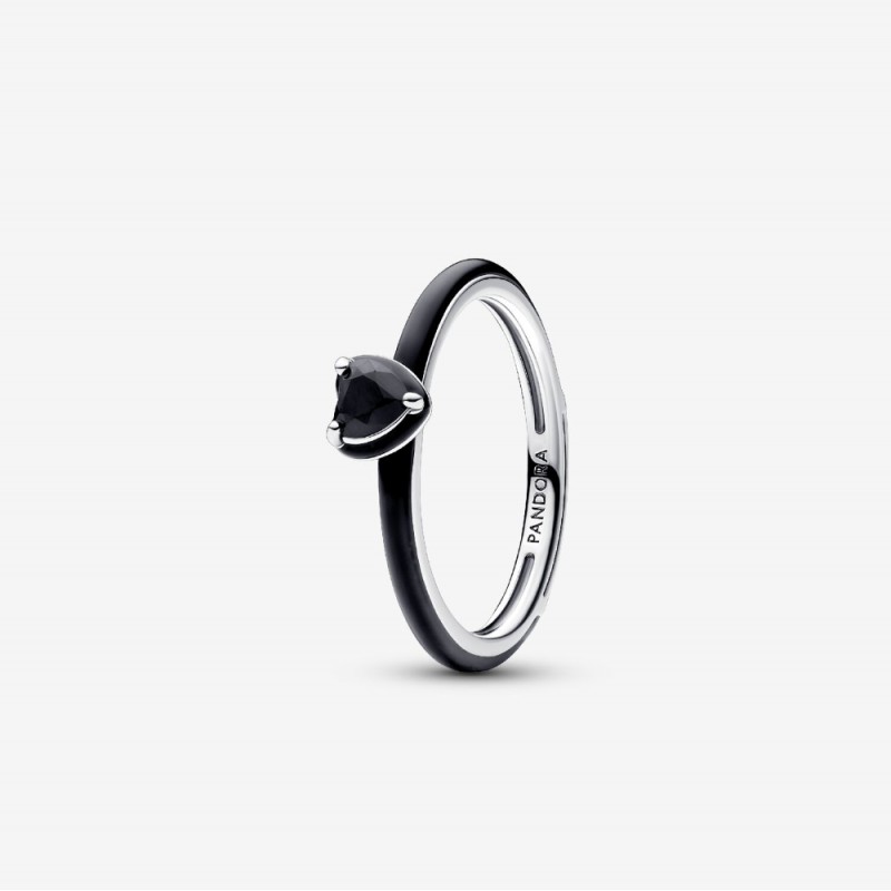 Anello Black Chakra Heart Pandora ME-193088C01 Anello Black Chakra Heart Pandora ME-193088C01