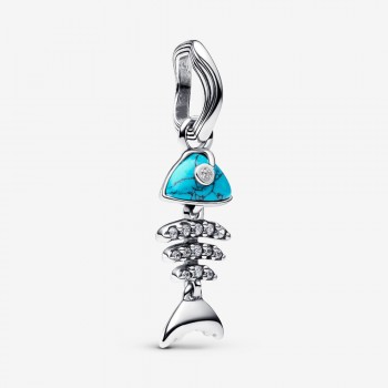 Charm Pendente Lisca Di Pesce Turchese-792025C01
