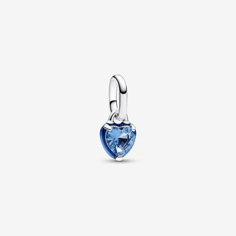 Charm Mini Pendente Blue Chakra Heart Pandora ME-793042C02 Charm Mini Pendente Blue Chakra Heart Pandora ME-793042C02