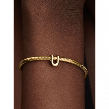 Charm Lettera U piccola
