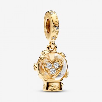 Charm Pendente Palla di Neve con Cuore-762825C01