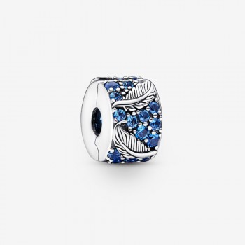 Clip Piume e Pavè Blu-792552C01