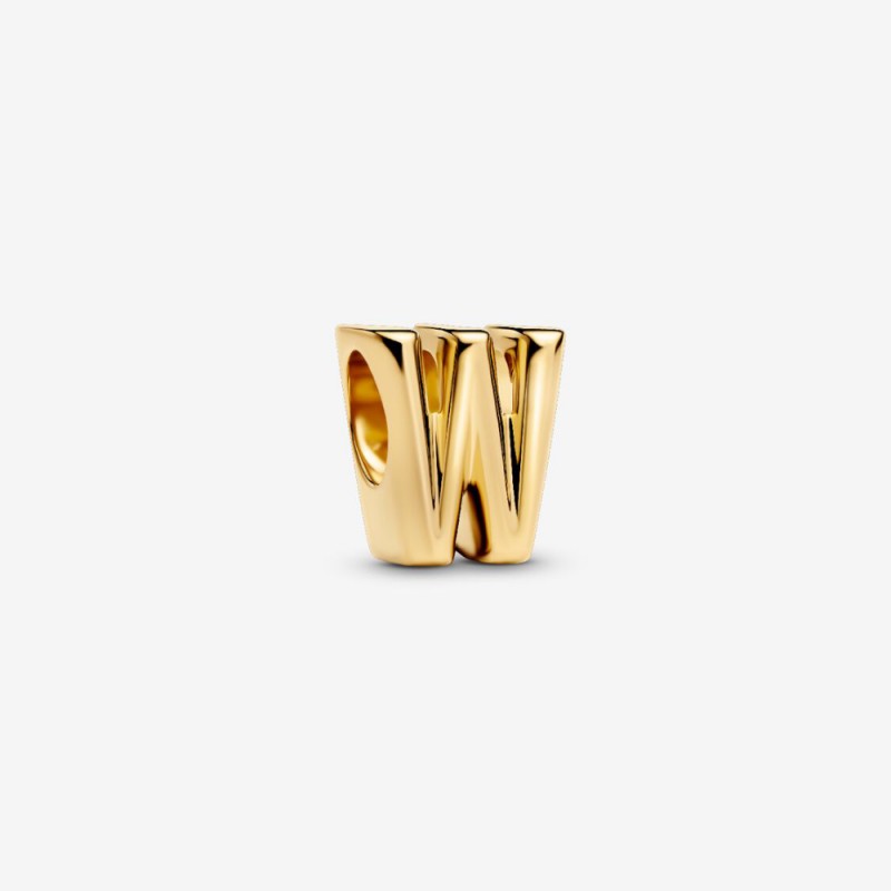 Charm Lettera W piccola-763969C00 Charm Lettera W piccola-763969C00