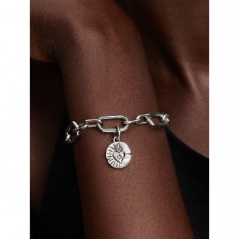 Charm Medallion Cuore Sacro...