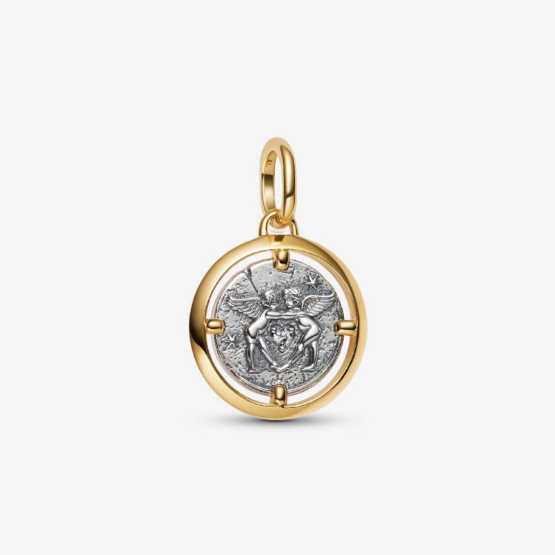 Charm Medallion Cupido "Amor Fati"-764088C01 Charm Medallion Cupido "Amor Fati"-764088C01