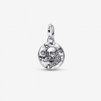 Charm Medallion Teschio "Carpe Diem"-794089C01
