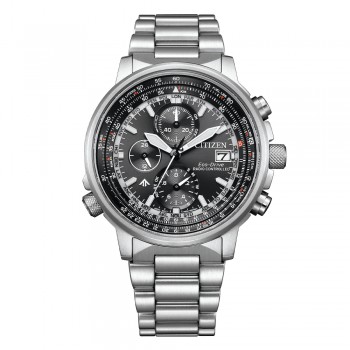 CITIZEN | Crono Pilot Acciaio 41mm-AT8300-58E